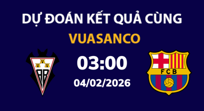 Soi kèo Albacete vs Barcelona – 03h00 – 04/02 – Cúp Hoàng Gia TBN